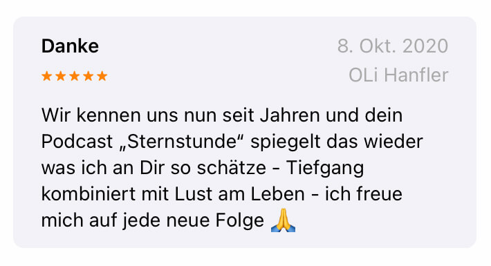 Podcast Kundenstimme 1 - Herzkanal Alexandras Sternstunde