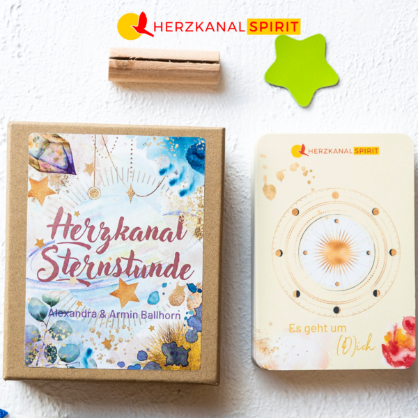 Herzkanal Sternstunde Kartenset - Astrologie Studiendeck