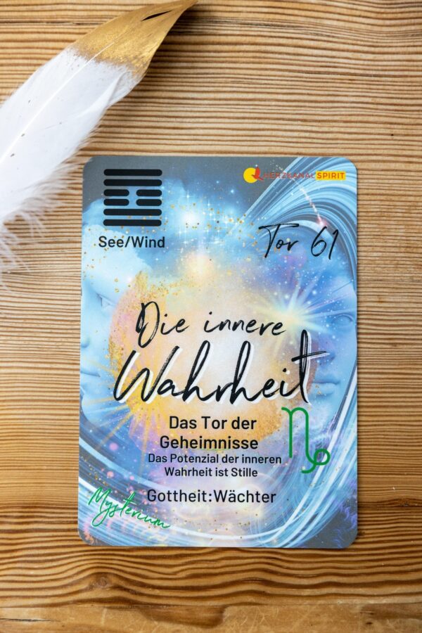 I Ging & Human Design Kartendeck | 64 Schlüssel | Tore und Linien – Bild 13