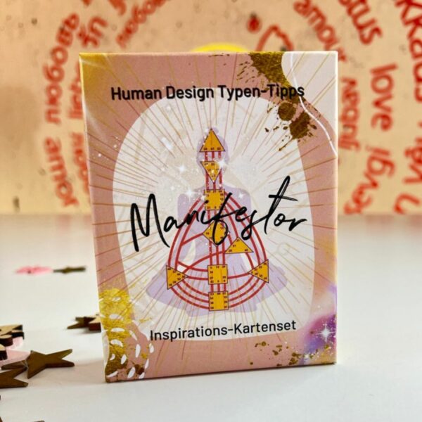 Human Design Typen-Tipps Manifestor • Inspirations-Kartenset