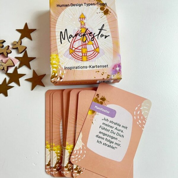Human Design Typen-Tipps Manifestor • Inspirations-Kartenset – Bild 2