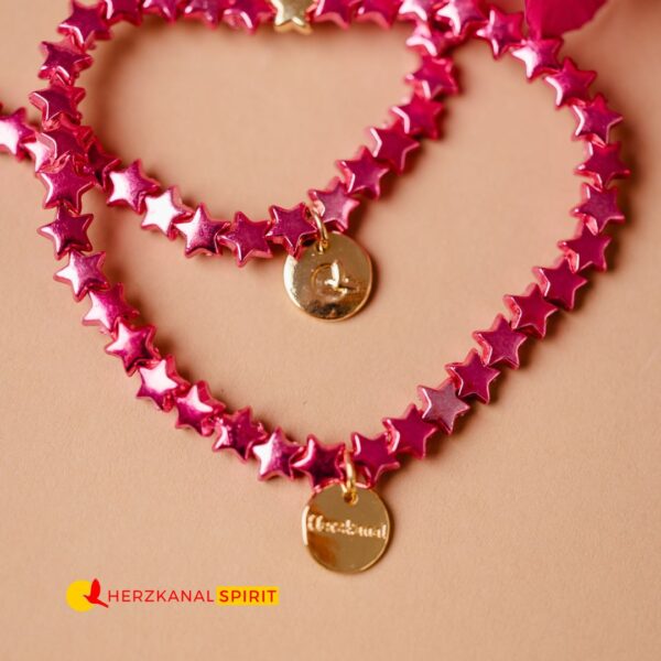 Seelenstern Armband – Farbe Pink