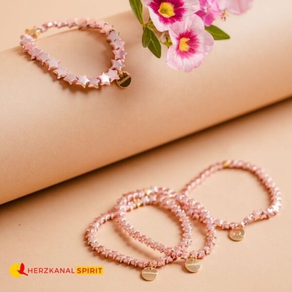 Seelenstern Armband – Farbe Roségold – Bild 5