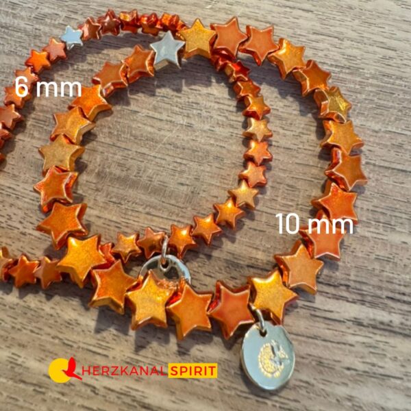 Seelenstern Armband – Farbe Orange