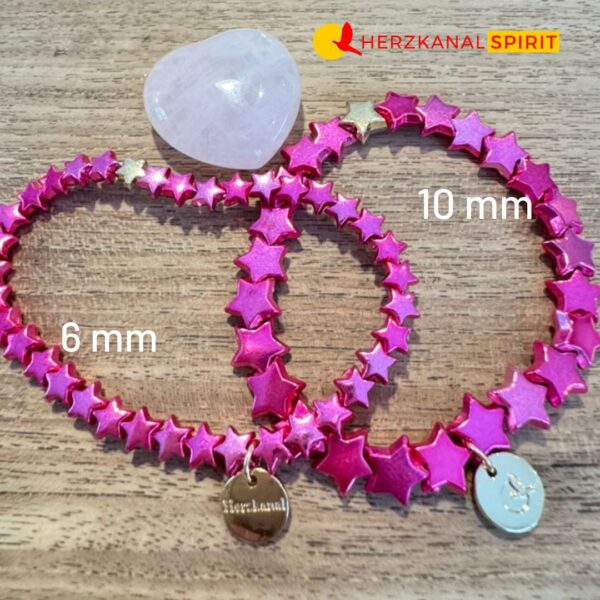Seelenstern Armband – Farbe Pink