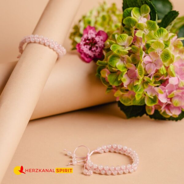 Rosenquarz Armband – Liebe, Herzöffnung & emotionale Harmonie – Bild 5